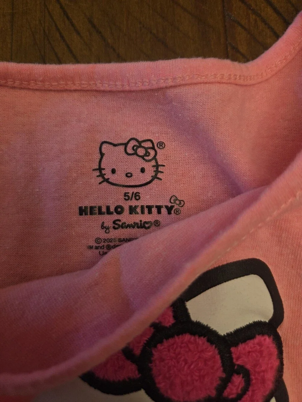 🎉5/$10 Hello Kitty Pink Tank Top and Printed Shorts 5/6